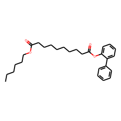 Sebacic acid, hexyl 2-phenylphenyl ester