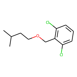 2,6-Dichlorobenzyl alcohol, 3-methylbutyl ether