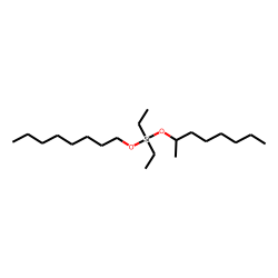 Silane, diethyl(2-octyloxy)octyloxy-