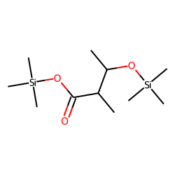 Butanoic acid, 2-methyl-3-[(trimethylsilyl)oxy]-, trimethylsilyl ester
