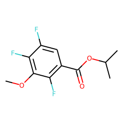 2,4,5-Trifluoro-3-methoxybenzoic acid, isopropyl ester