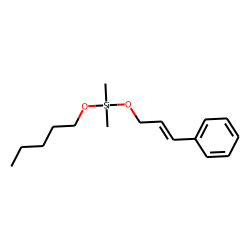 Silane, dimethyl(3-phenylprop-2-enyloxy)pentyloxy-