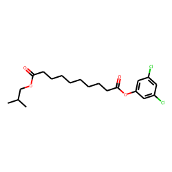 Sebacic acid, 3,5-dichlorophenyl isobutyl ester