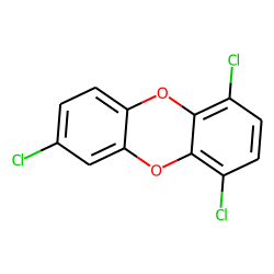 Dibenzo-p-dioxin, 1,4,8-trichloro