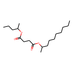Succinic acid, 2-decyl 2-pentyl ester