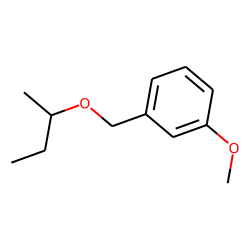 (3-Methoxyphenyl) methanol, 1-methylpropyl ether