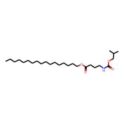«gamma»-Aminobutyric acid, N-isobutoxycarbonyl-, heptadecyl ester