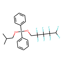 Silane, diphenylisobutoxy(2,2,3,3,4,4,5,5-octafluoropentyloxy)-
