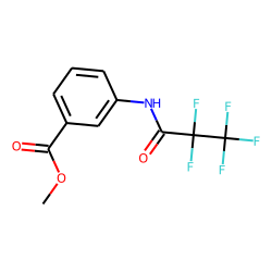 Methyl 3-(N-pentafluoropropionylamino)benzoate