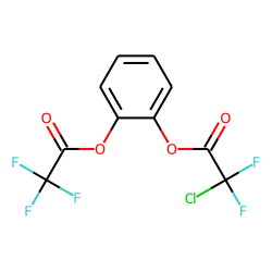 Catechol, O-chlorodifluoroacetate-O'-trifluoroacetate