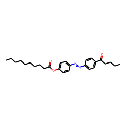4-n-Pentanoyl-4-n'-decanoyloxyazobenzene