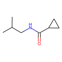 Cyclopropanecarboxamide, N-2-methylpropyl