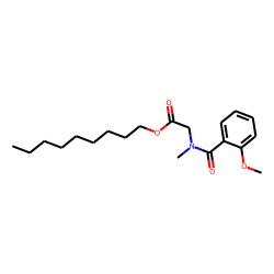 Sarcosine, N-(2-methoxybenzoyl)-, nonyl ester
