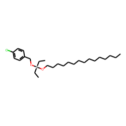 Silane, diethyl(4-chlorobenzyloxy)pentadecyloxy-