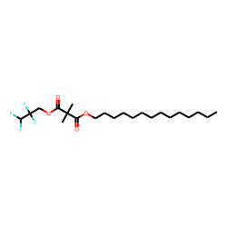 Dimethylmalonic acid, tetradecyl 2,2,3,3-tetrafluoropropyl ester