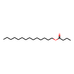 Butyric acid, tetradecyl ester