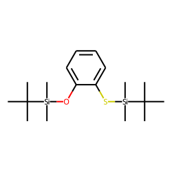 2-Hydroxythiophenol, S-(tert-butyldimethylsilyl)-, tert-butyldimethylsilyl ether