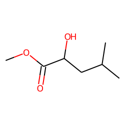 Pentanoic acid, 2-hydroxy-4-methyl-, methyl ester