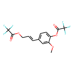 Coniferyl alcohol, bis(trifluoroacetate)