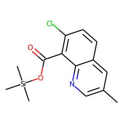 7-Chloro-3-methyl-quinoline-8-carboxylic acid, trimethylsilyl ester