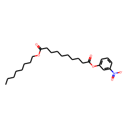 Sebacic acid, 3-nitrophenyl octyl ester