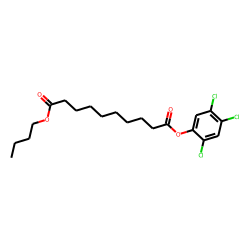Sebacic acid, butyl 2,4,5-trichlorophenyl ester