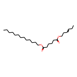 Adipic acid, trans-hex-3-enyl tridecyl ester