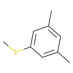 3,5-Dimethylthiophenol, S-methyl-