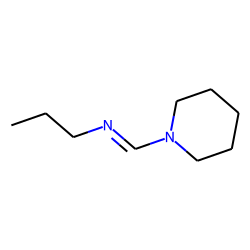 Methanimine, 1-(1-piperidinyl), N-propyl