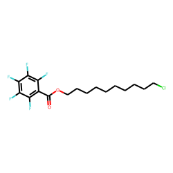 10-Chlorodecyl 2,3,4,5,6-pentafluorobenzoate