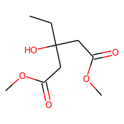 Pentanedioic acid, 3-ethyl-3-hydroxy, dimethyl ester