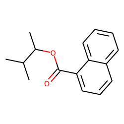 1-Naphthoic acid, 3-methylbut-2-yl ester