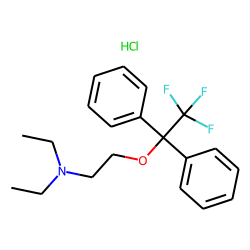 2-(Alpha-trifluoromethyl)benzhydryloxy triethylamine hydrochloride