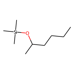 Silane, trimethyl[(1-methylpentyl)oxy]-