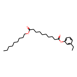 Sebacic acid, 3-ethylphenyl nonyl ester