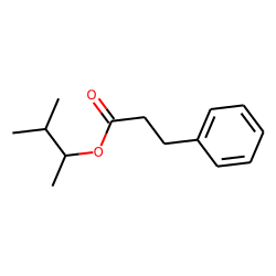 3-Phenylpropionic acid, 3-methylbut-2-yl ester