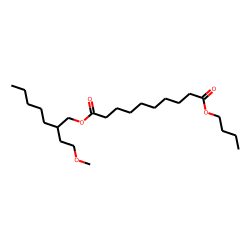 Sebacic acid, butyl 2-(2-methoxyethyl)heptyl ester