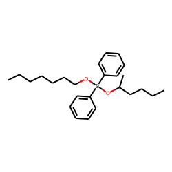 Silane, diphenylheptyloxy(hex-2-yloxy)-