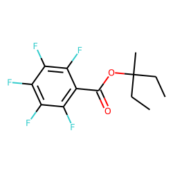 3-Methylpentan-3-yl 2,3,4,5,6-pentafluorobenzoate