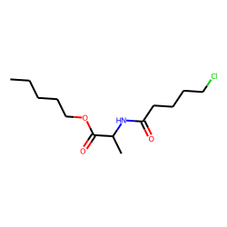 D-Alanine, N-(5-chlorovaleryl)-, pentyl ester