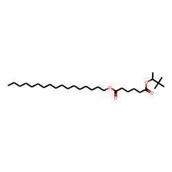 Adipic acid, 3,3-dimethylbut-2-yl heptadecyl ester