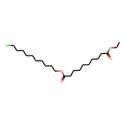Sebacic acid, 10-chlorodecyl ethyl ester
