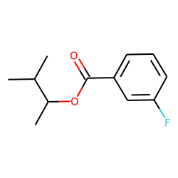 3-Fluorobenzoic acid, 3-methylbut-2-yl ester