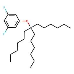 1,3-Difluoro-5-trihexylsilyloxybenzene