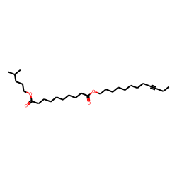 Sebacic acid, dodec-9-ynyl isohexyl ester