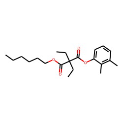 Diethylmalonic acid, 2,3-dimethylphenyl hexyl ester