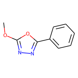 2-Phenyl-5-methoxy-oxadiazol-1,3,4
