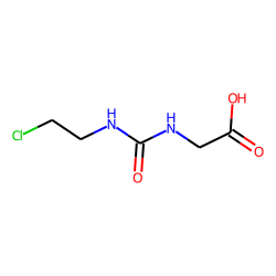 Acetic acid, 3(2-chloroethyl)ureido-