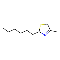 2-hexyl-4-methyl-3-thiazoline