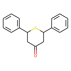 2,6-Diphenyl-thiacyclohexanone-4